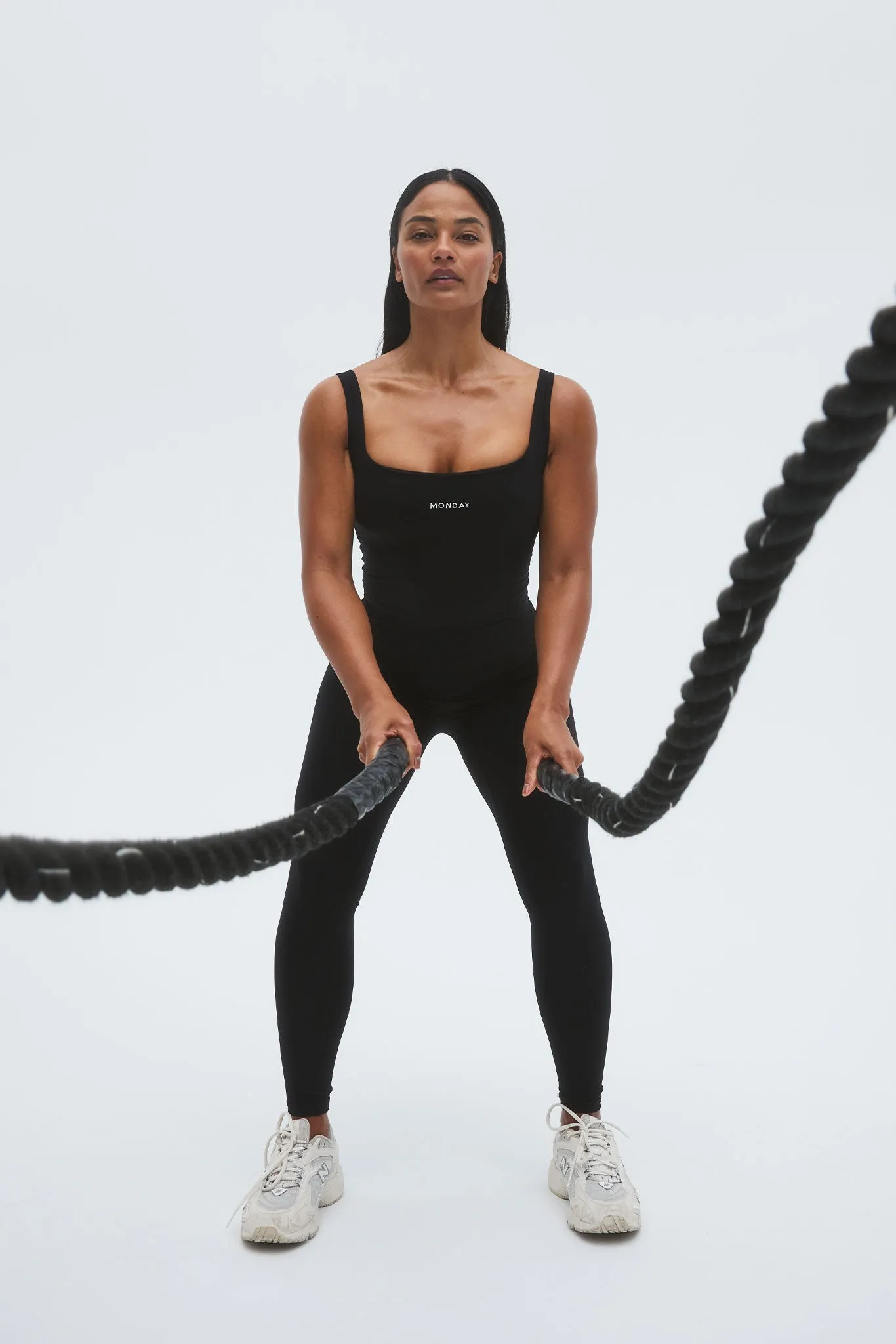 Aspen Tank - Black Monday Swimwear