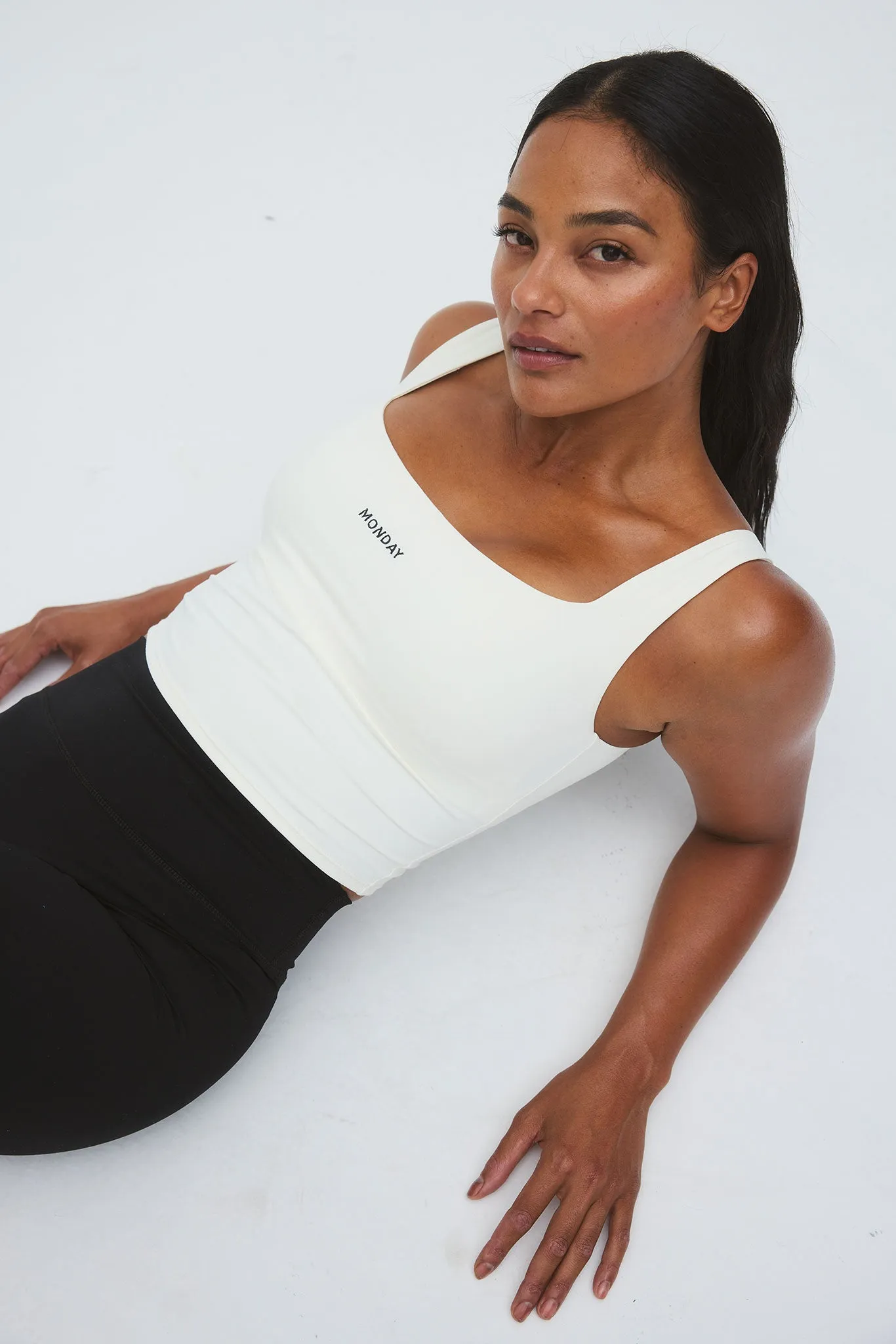 Aspen Tank - Ivory Monday Swimwear