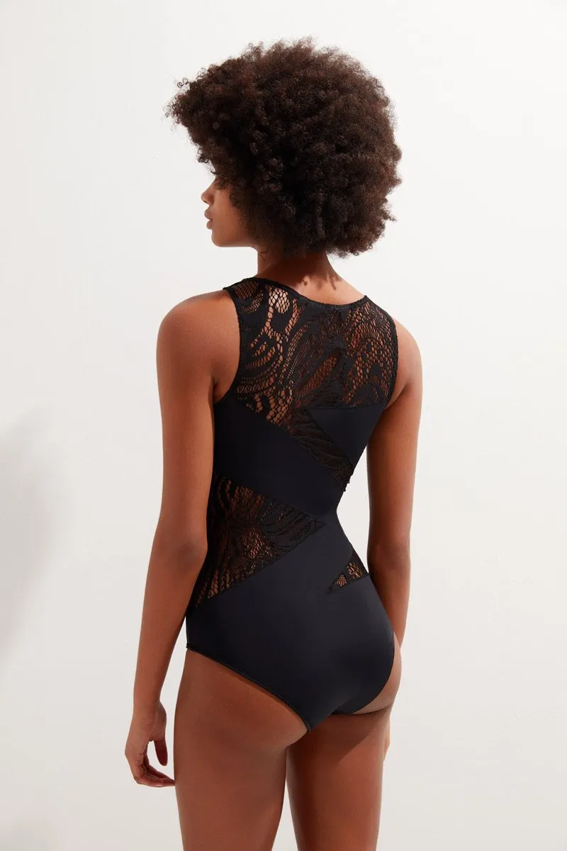 Elizabeth with Lace OYE Swimwear