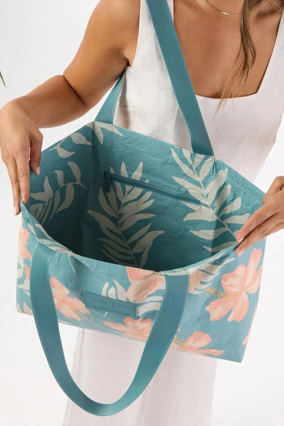 Holo Holo - The essential carryall tote reversible June Swimwear