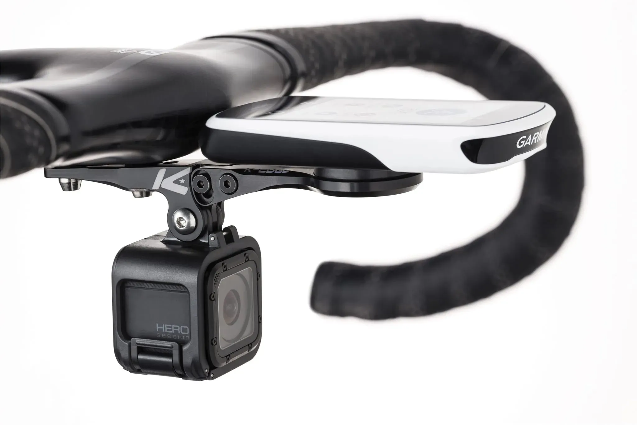 K-Edge Garmin Integrated Handlebar System Combo Mounts