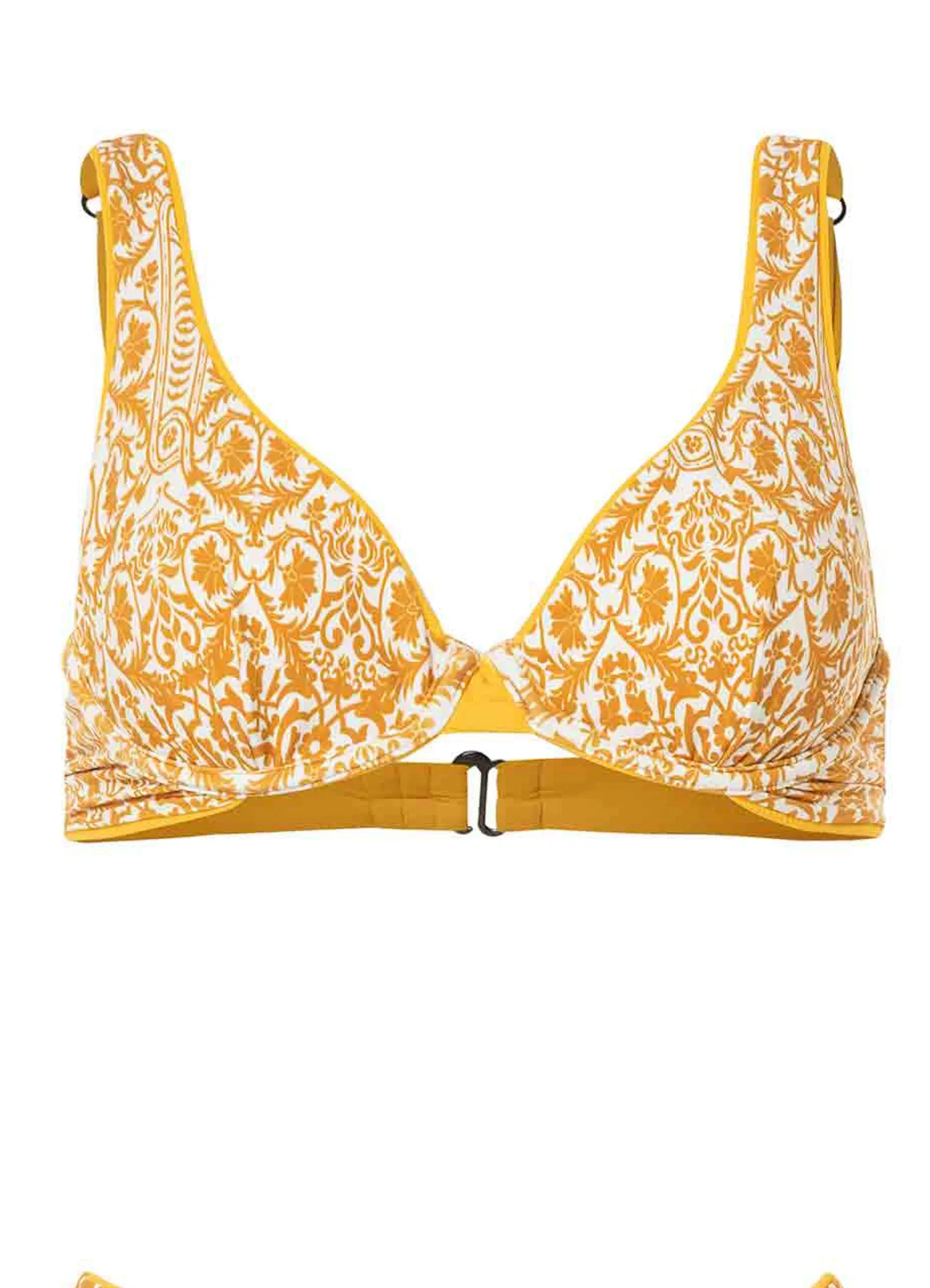 Maaji Amber Yellow Macarenna Unmolded Underwire Bikini Top Maaji