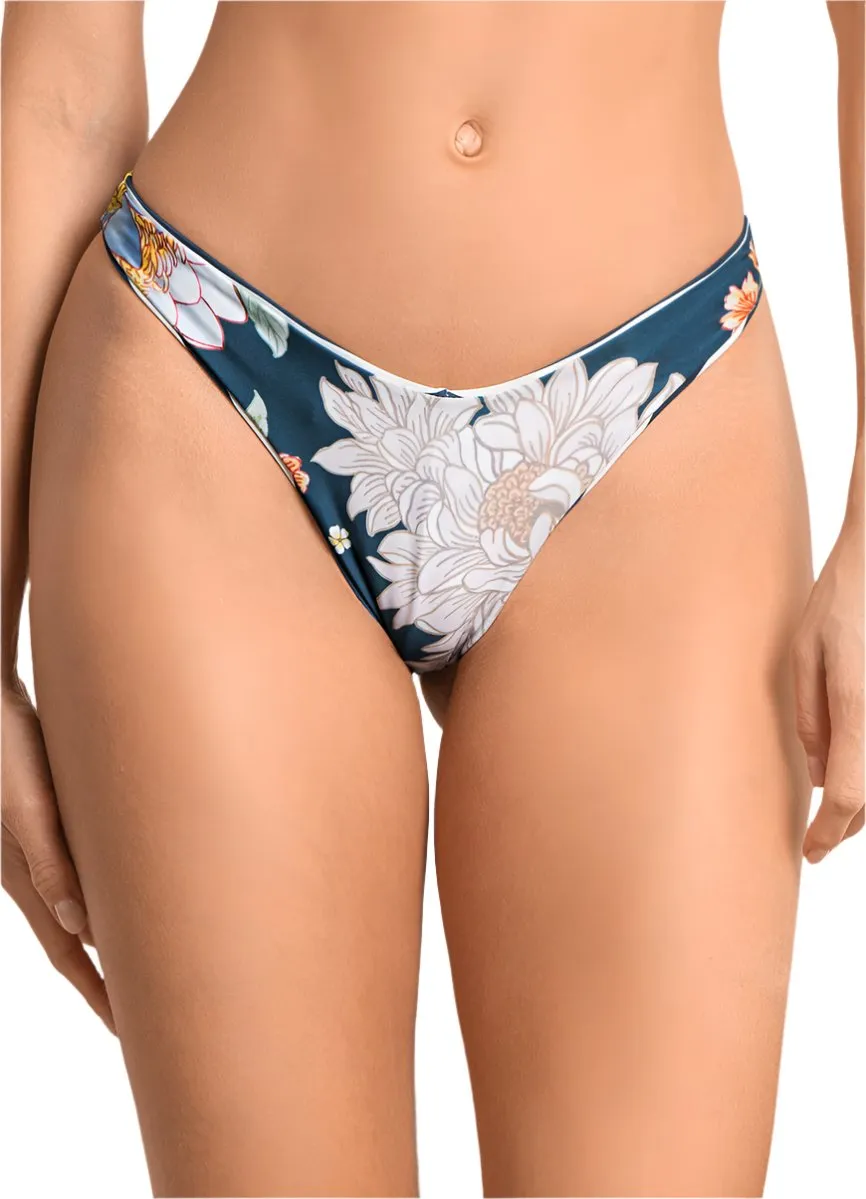 Maaji Barcode Megan High Leg Bikini Bottom Maaji