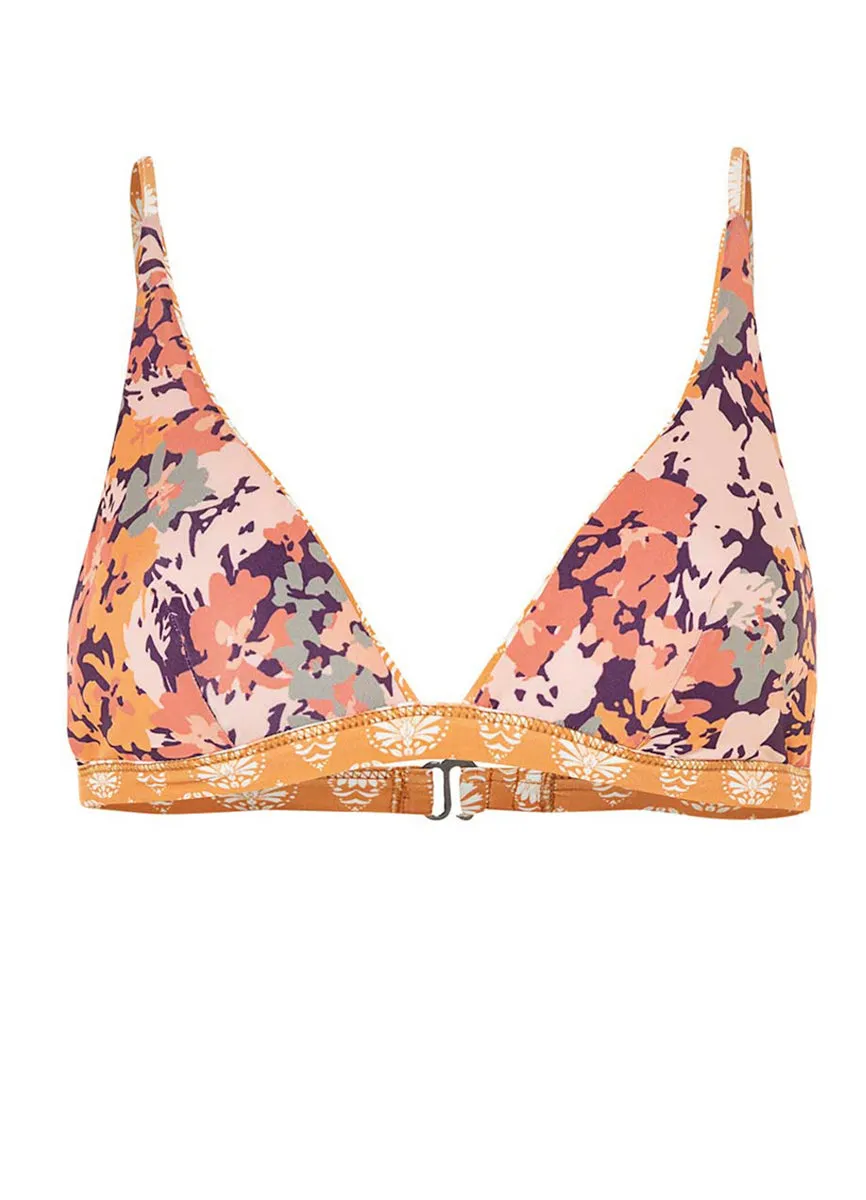 Maaji Batik Stamp Ivy Fixed Triangle Bikini Top Maaji