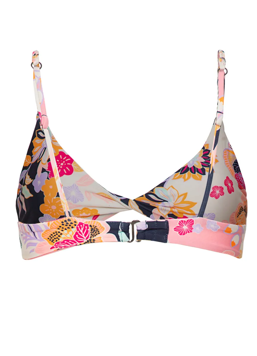 Maaji Blushing Flourish Libelle Classic Bralette Bikini Top Maaji
