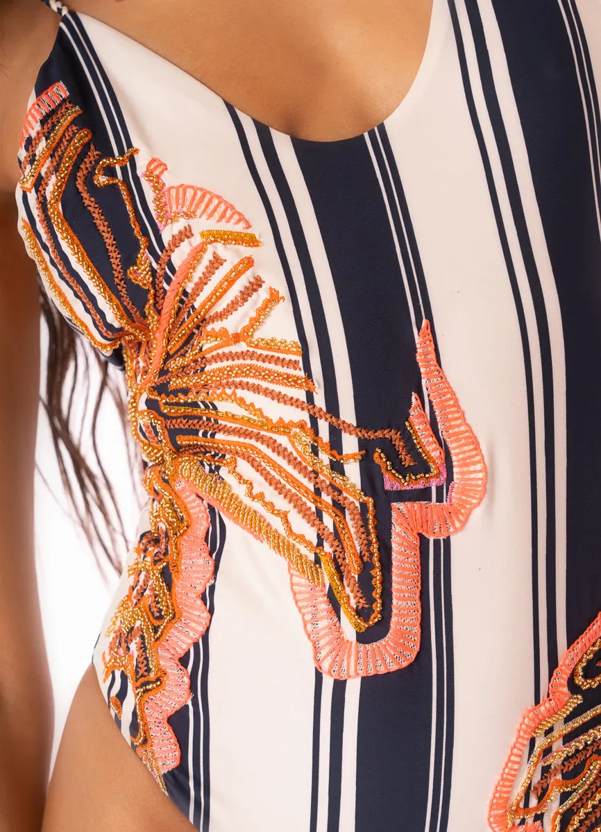 Maaji Boho Stripes Typical Classic One Piece Maaji