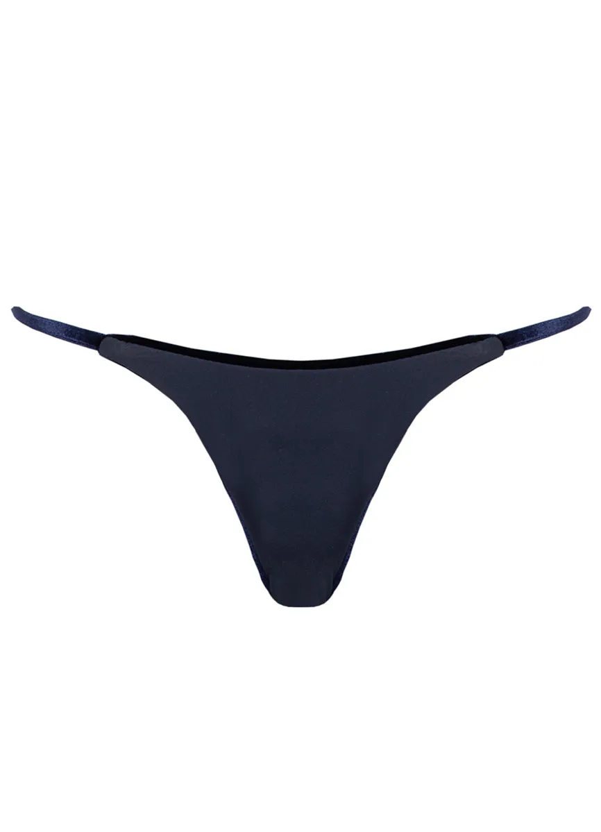 Maaji Bouquet Bliss Micro Midi Regular Rise Single Strap Bikini Bottom Maaji