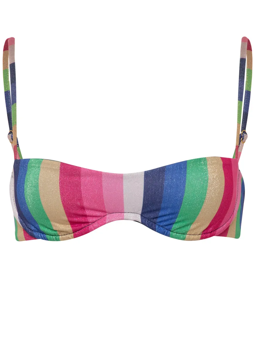Maaji Candy Stripes Venice Underwire Bikini Top Maaji