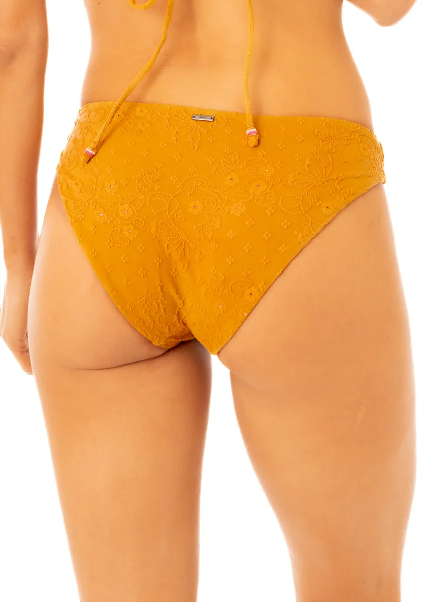 Maaji Caramel Brown Sublimity Classic Bikini Bottom Maaji