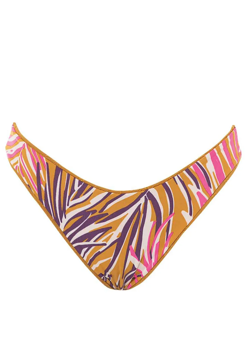 Maaji Caramel Brown Sublimity Classic Bikini Bottom Maaji