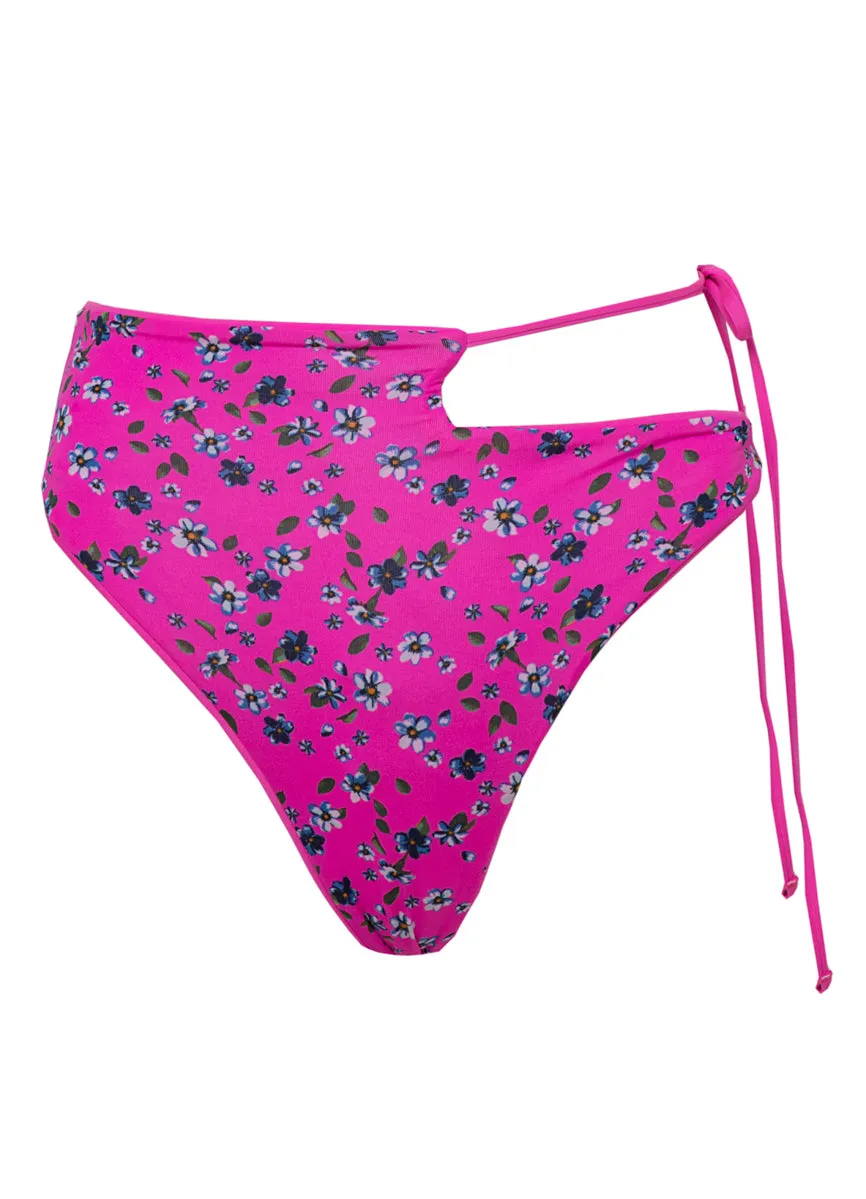 Maaji Caramel Sun Orion High Rise Cut Out Bikini Bottom Maaji