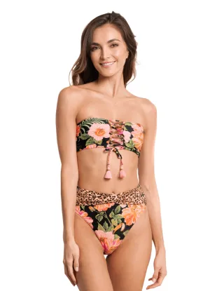 Maaji Catchy Mandolin Strapless Bandeau Bikini Top Maaji