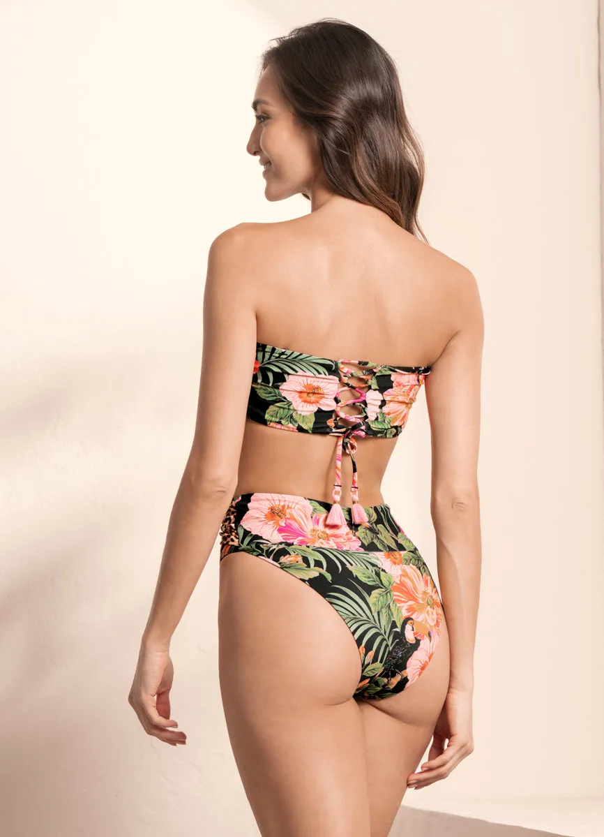 Maaji Catchy Mandolin Strapless Bandeau Bikini Top Maaji