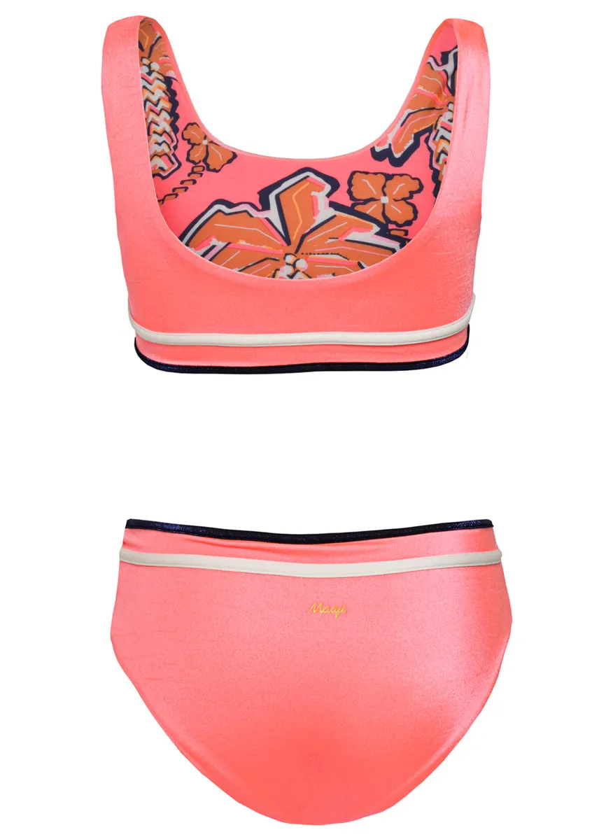 Maaji Cerise Retro Bikini Set Girls Maaji