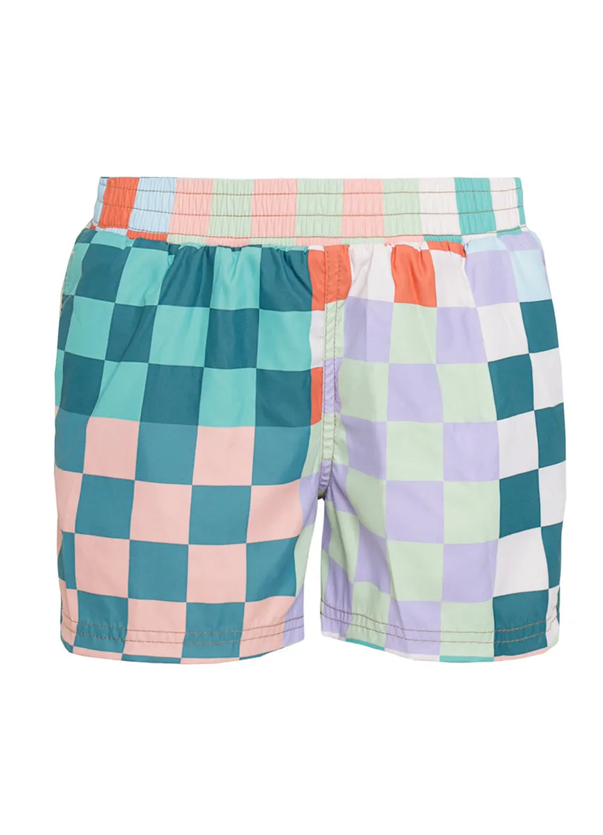 Maaji Chess Little Sailor Boys Trunks Maaji