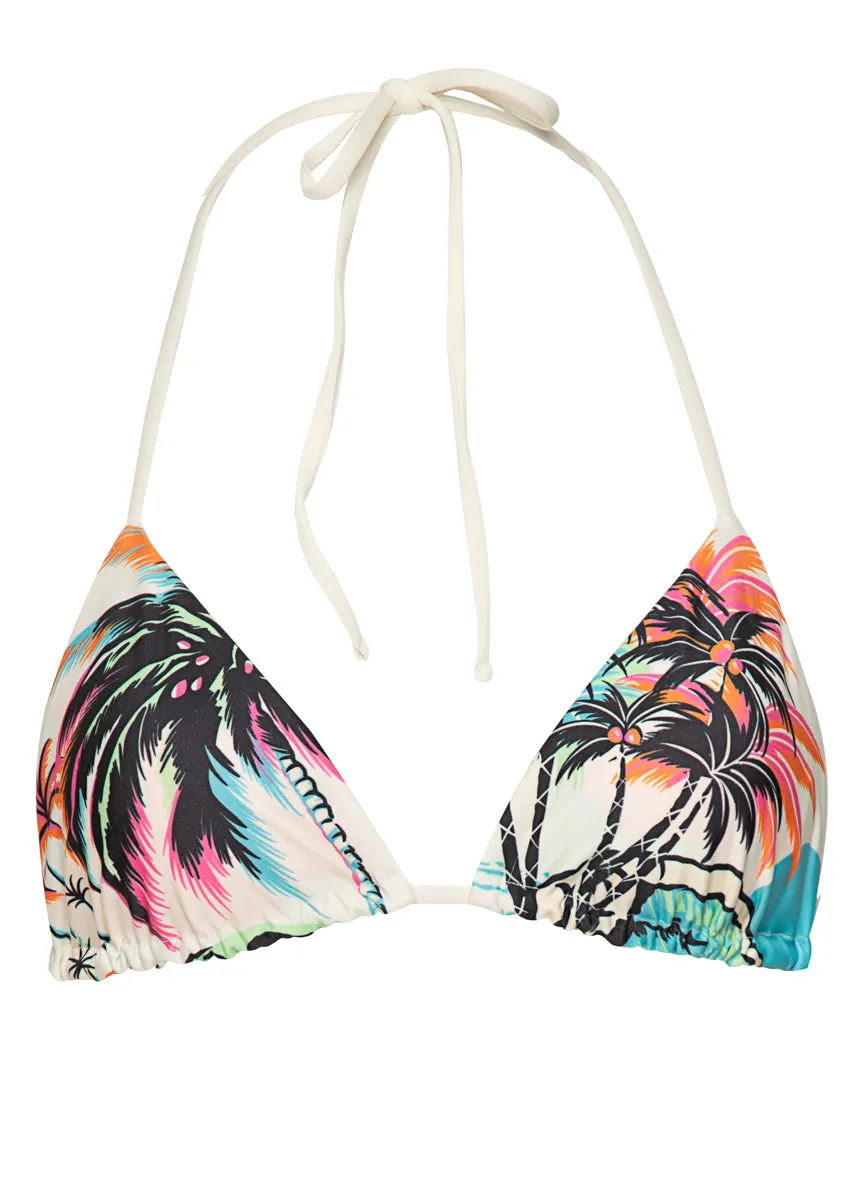 Maaji Citrus Island Balmy Sliding Triangle Bikini Top Maaji