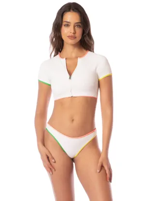 Maaji Coco Loco Sedona Swim Crop Top Bikini Top Maaji