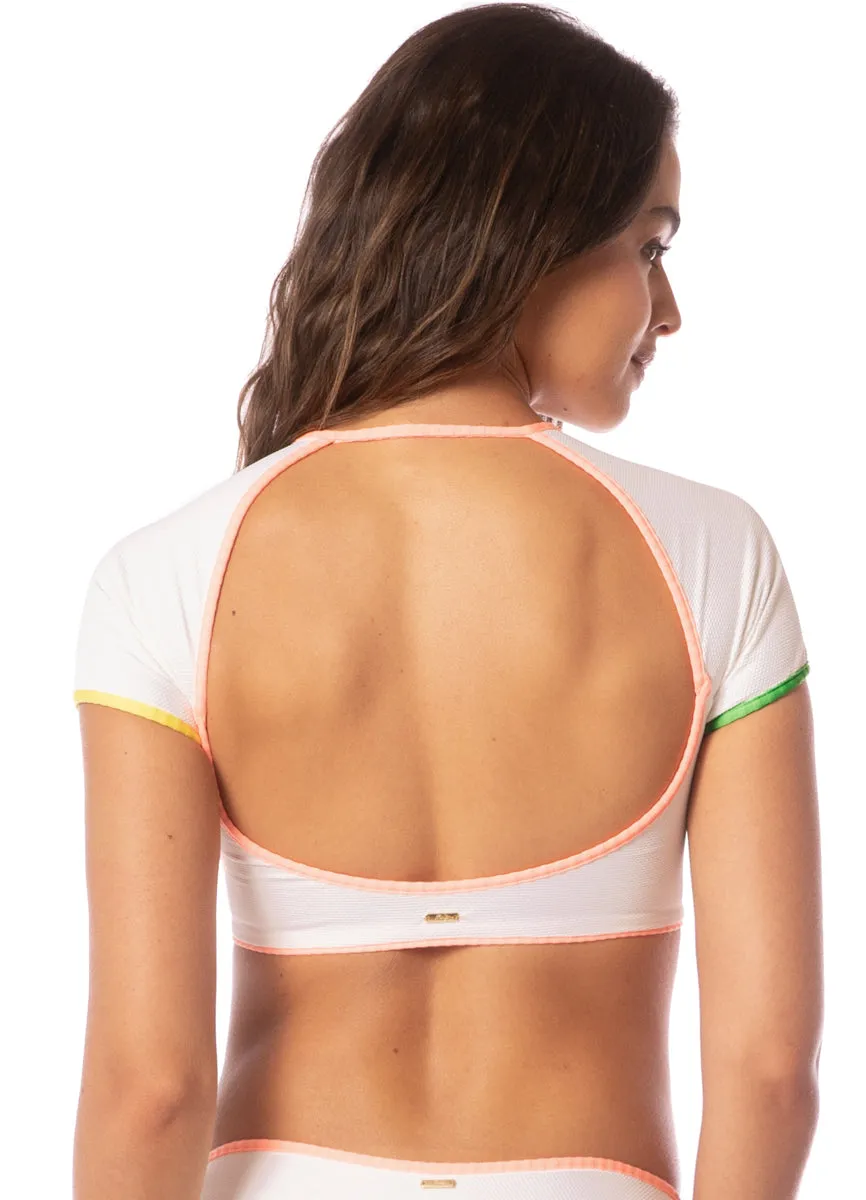 Maaji Coco Loco Sedona Swim Crop Top Bikini Top Maaji