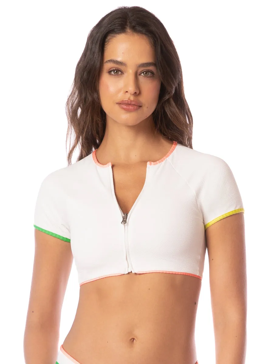 Maaji Coco Loco Sedona Swim Crop Top Bikini Top Maaji