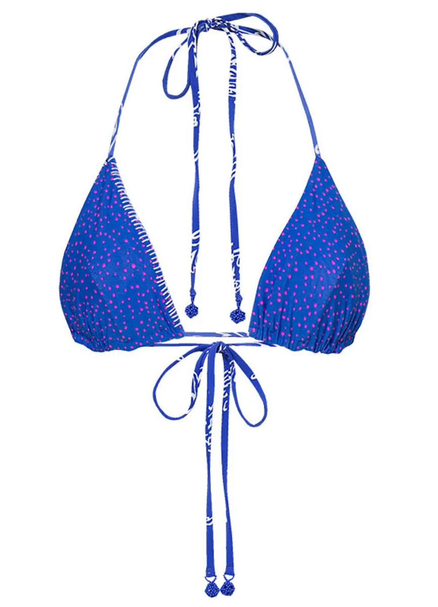 Maaji Coral Bliss Alana Sliding Triangle Bikini Top Maaji