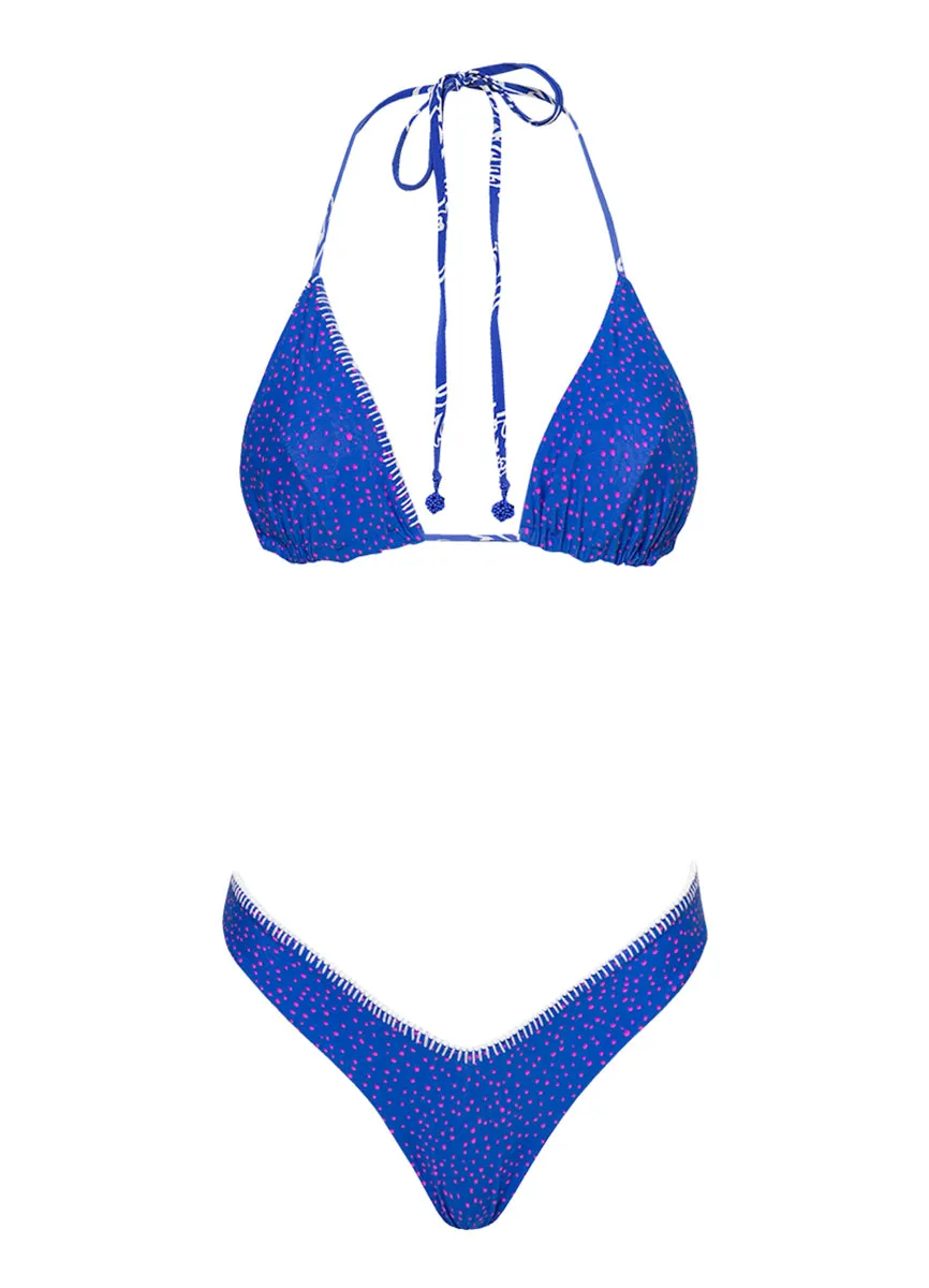 Maaji Coral Bliss Alana Sliding Triangle Bikini Top Maaji