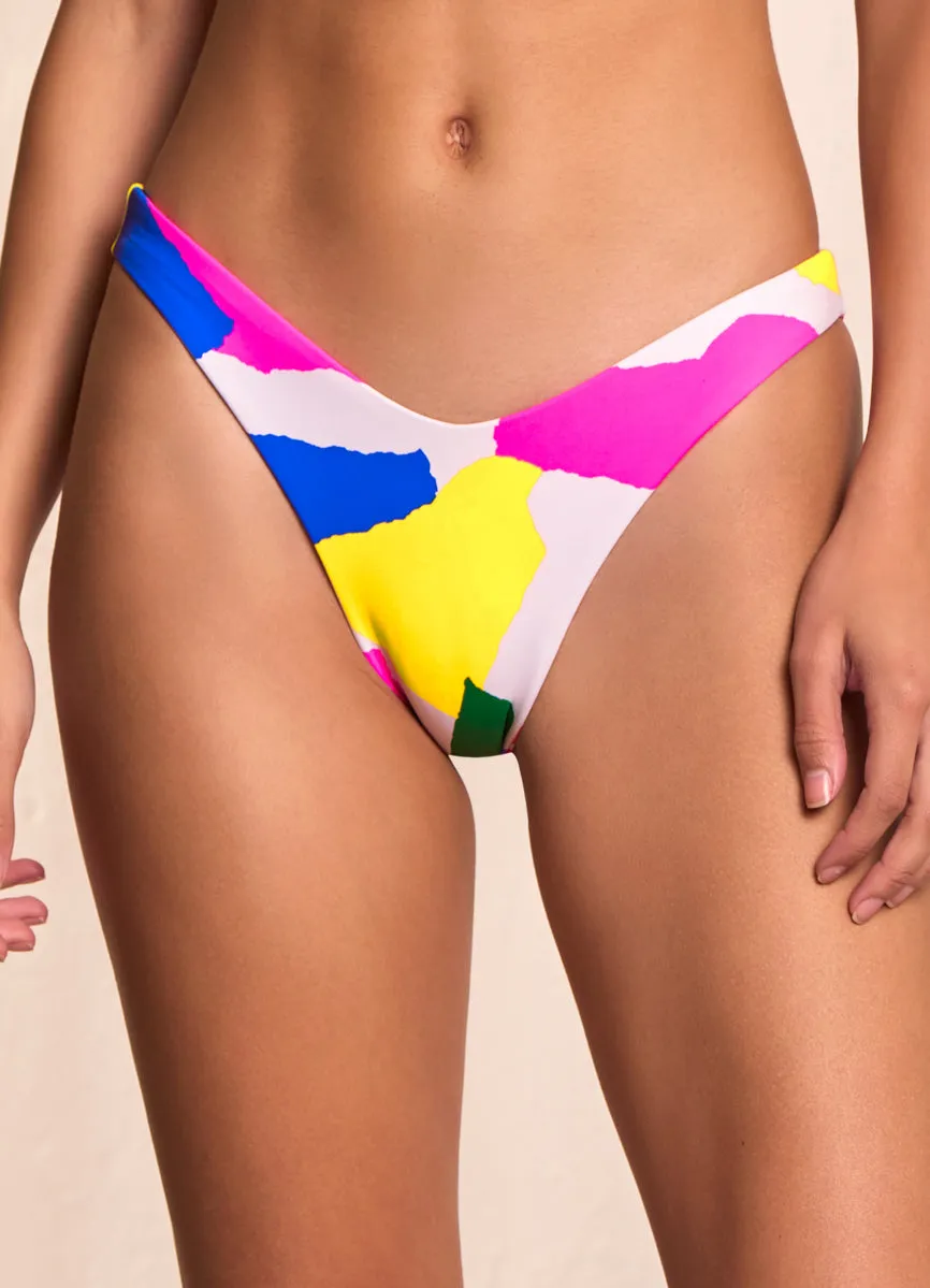 Maaji Cutouts Splendour High Leg Bikini Bottom Maaji