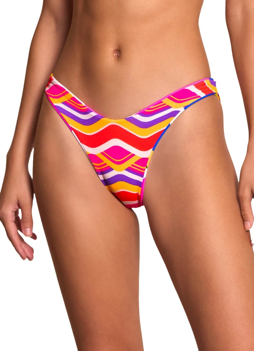 Maaji Cutouts Splendour High Leg Bikini Bottom Maaji
