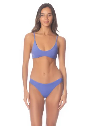 Maaji Deep Periwinkle Liberties Classic Bralette Bikini Top Maaji