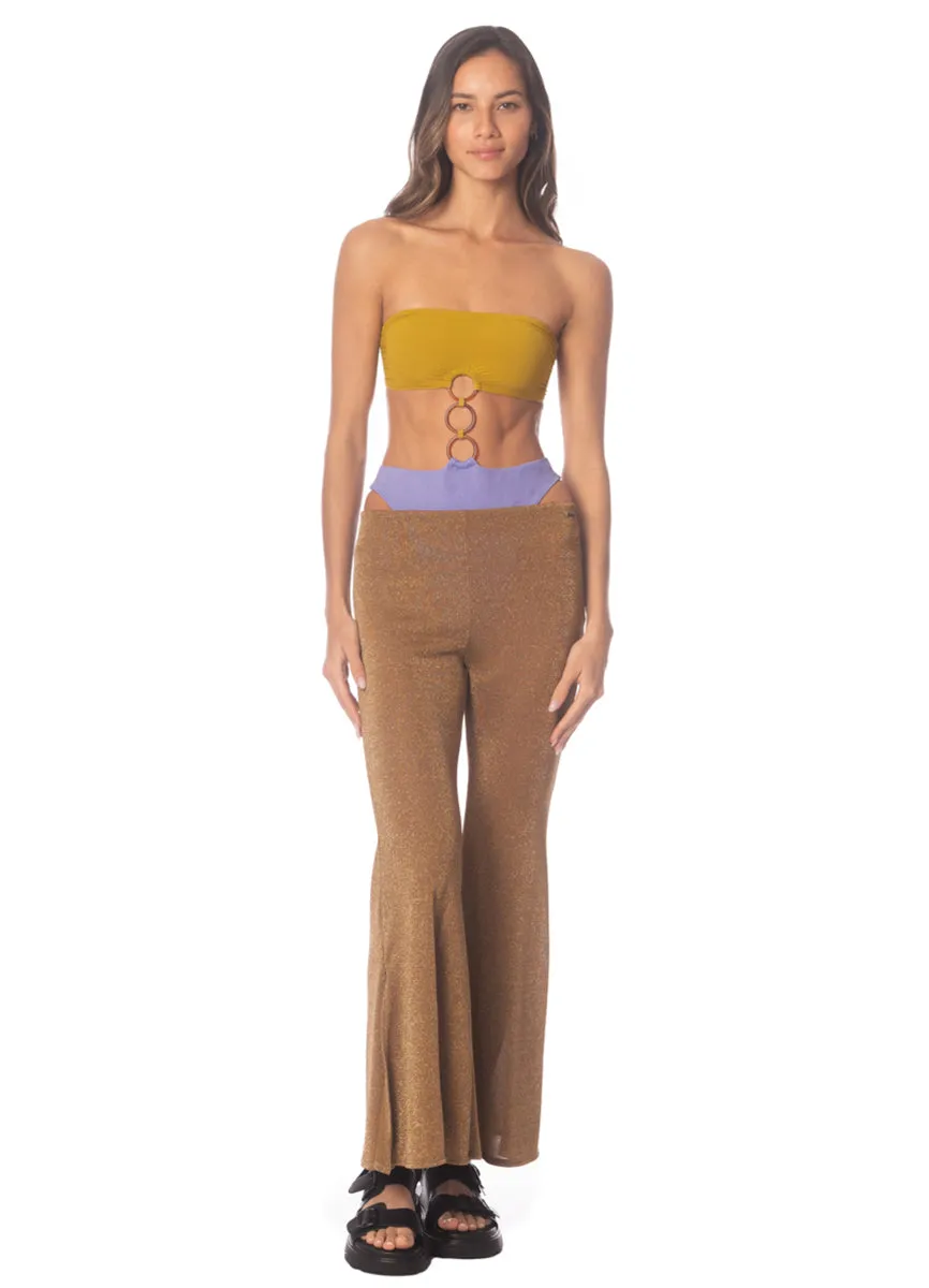 Maaji Deep Periwinkle Makenna Bandeau One Piece Maaji
