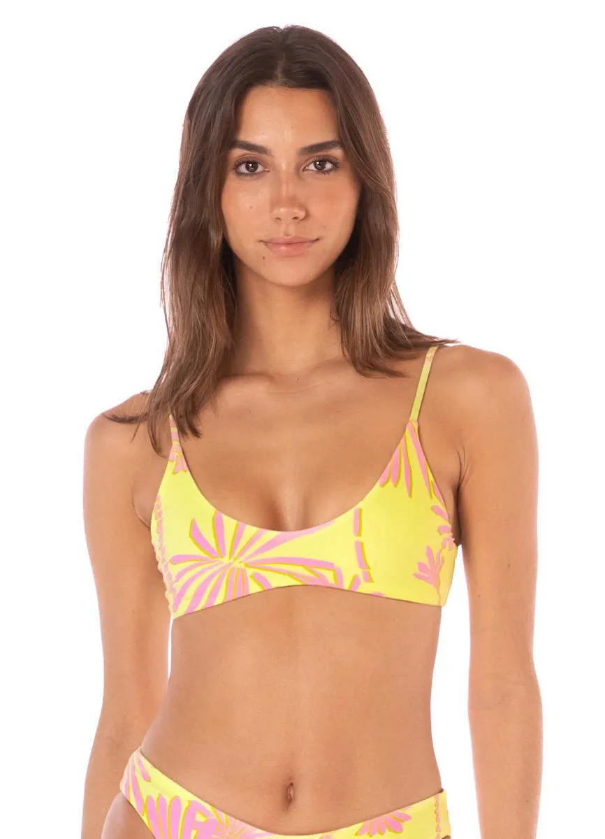 Maaji Dream Palm Liberties Classic Bralette Bikini Top Maaji
