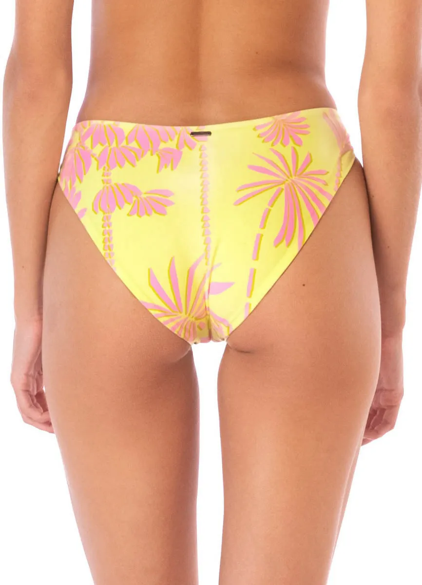 Maaji Dream Palm Sublimity Regular Rise Classic Bikini Bottom Maaji