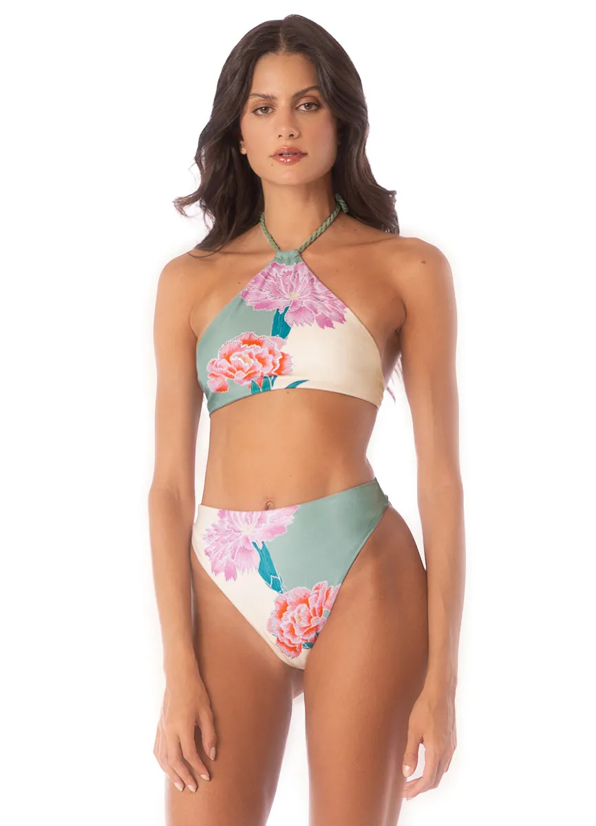 Maaji Eden Delphi High Rise Thin Side Bikini Bottom Maaji