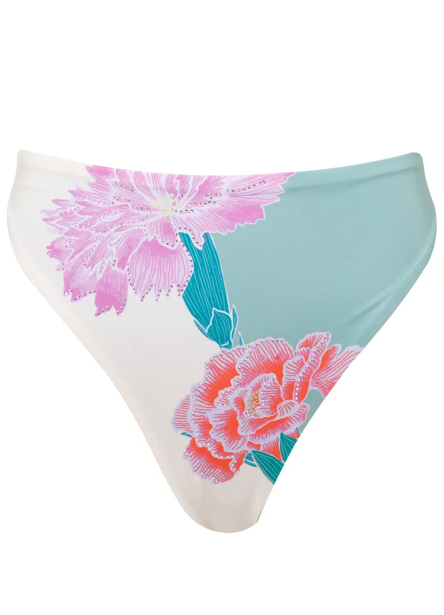 Maaji Eden Delphi High Rise Thin Side Bikini Bottom Maaji