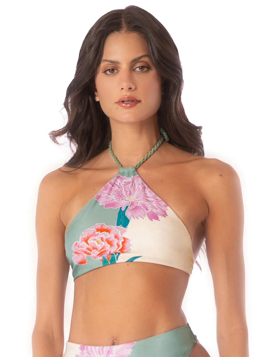 Maaji Eden Rae High Neck Bikini Top Maaji