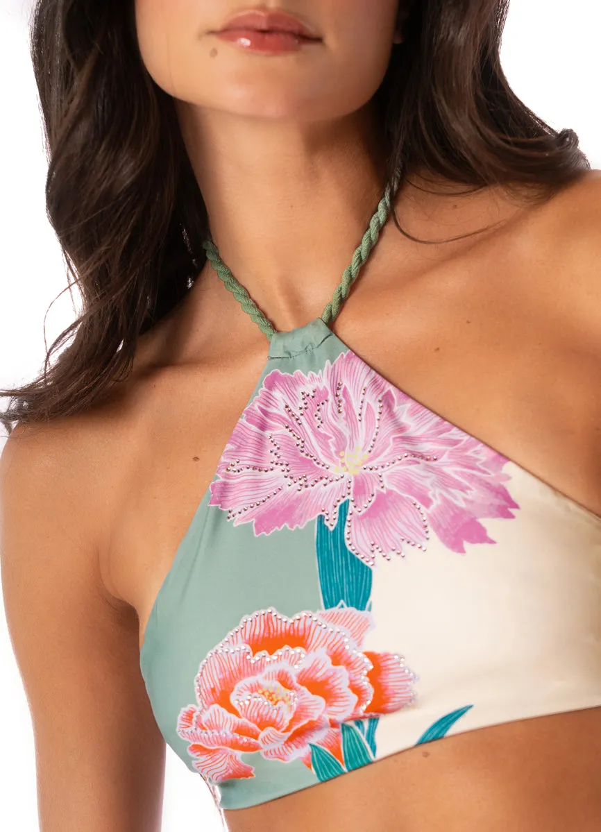 Maaji Eden Rae High Neck Bikini Top Maaji