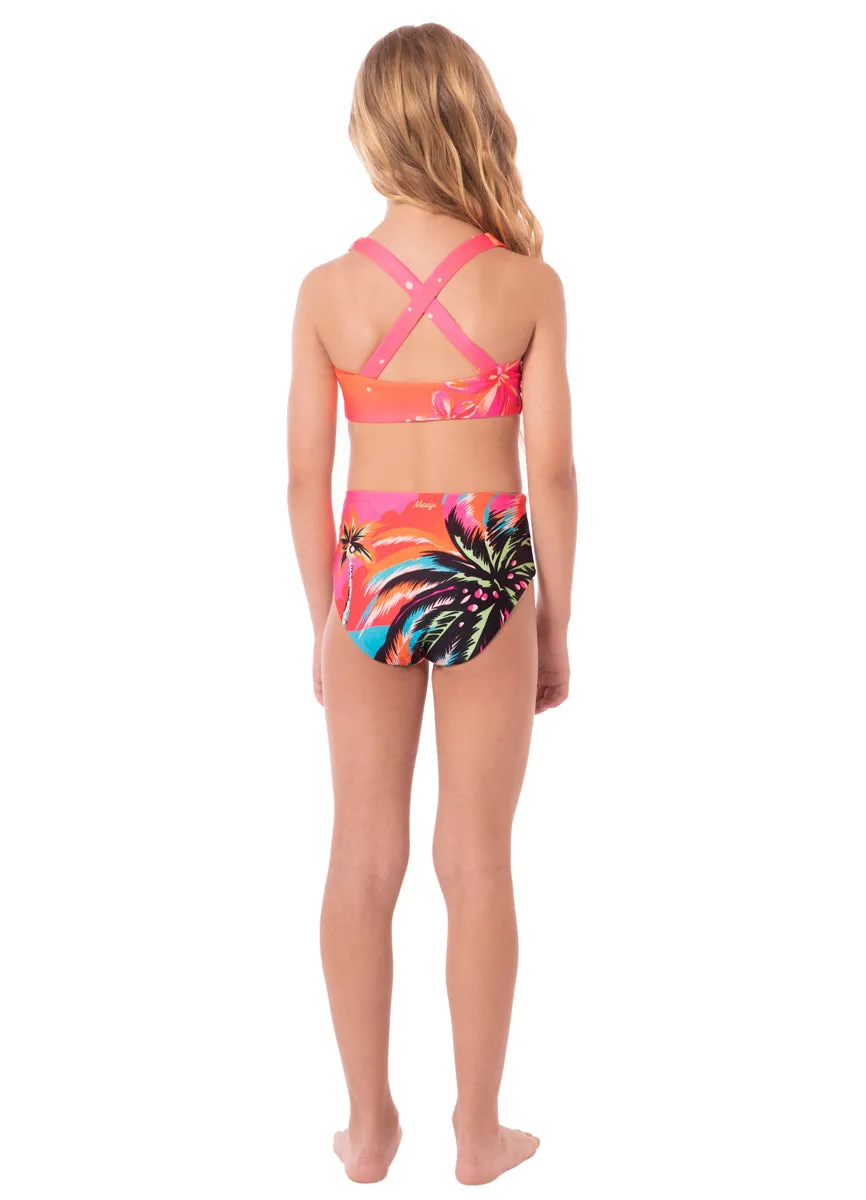 Maaji Electric Sunrise Aurorally Girls One Piece Maaji