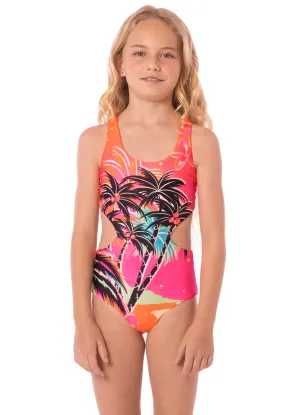 Maaji Electric Sunrise Aurorally Girls One Piece Maaji