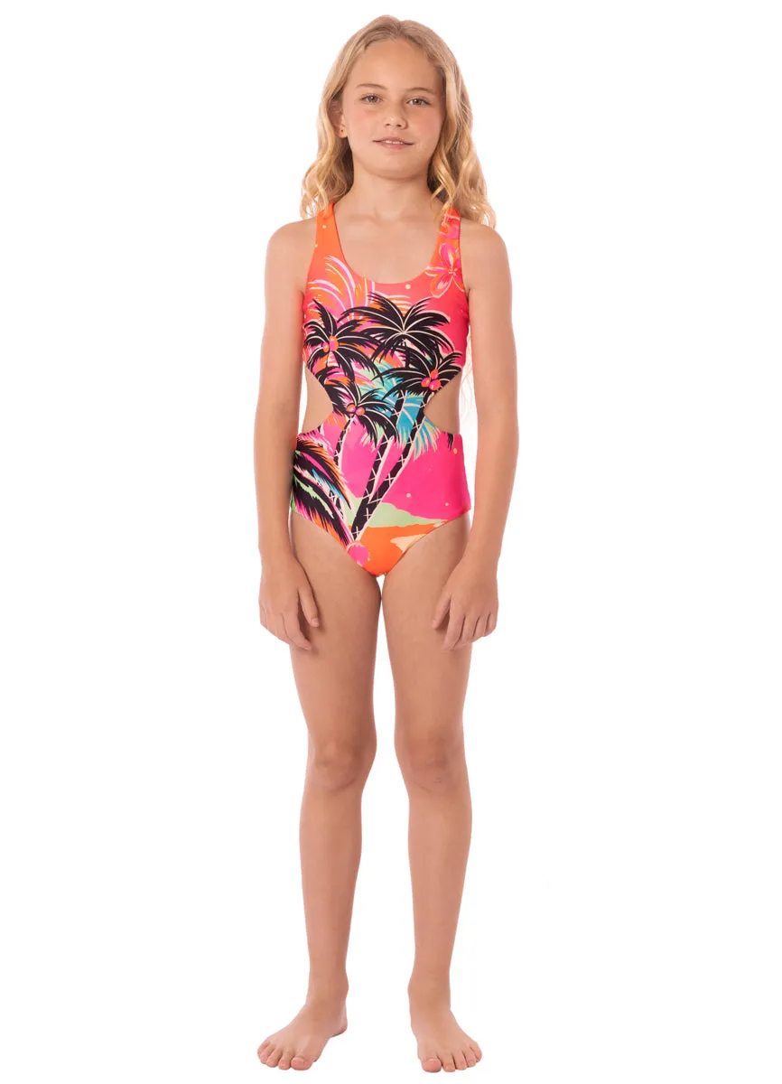 Maaji Electric Sunrise Aurorally Girls One Piece Maaji
