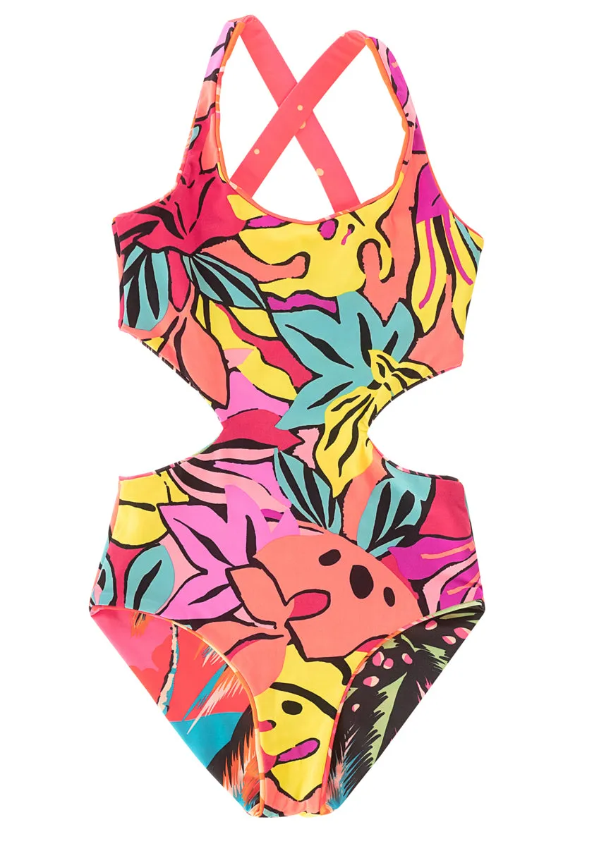 Maaji Electric Sunrise Aurorally Girls One Piece Maaji