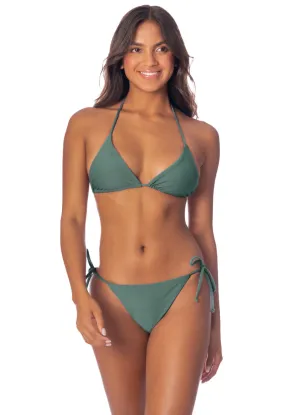 Maaji Eucalyptus Green Balmy Sliding Triangle Bikini Top Maaji