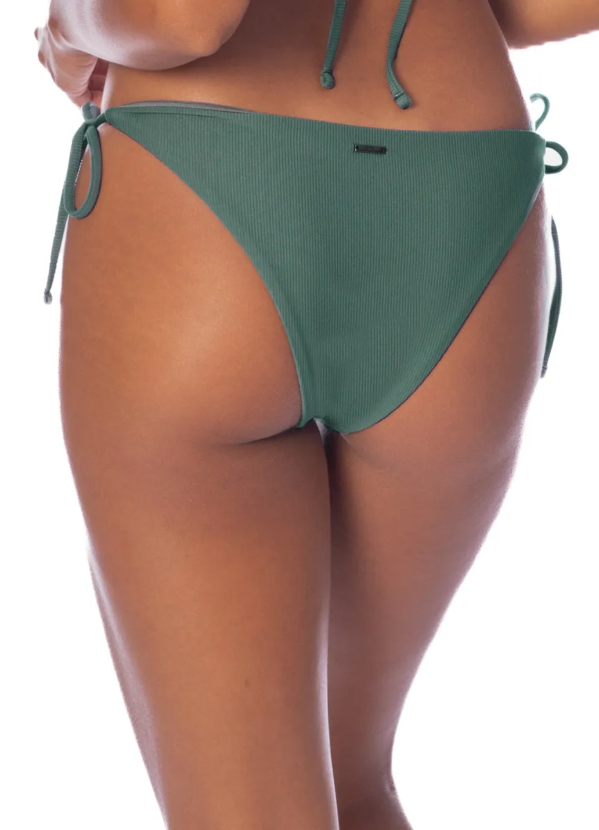 Maaji Eucalyptus Green Sunning Low Rise Tie Side Bikini Bottom Maaji