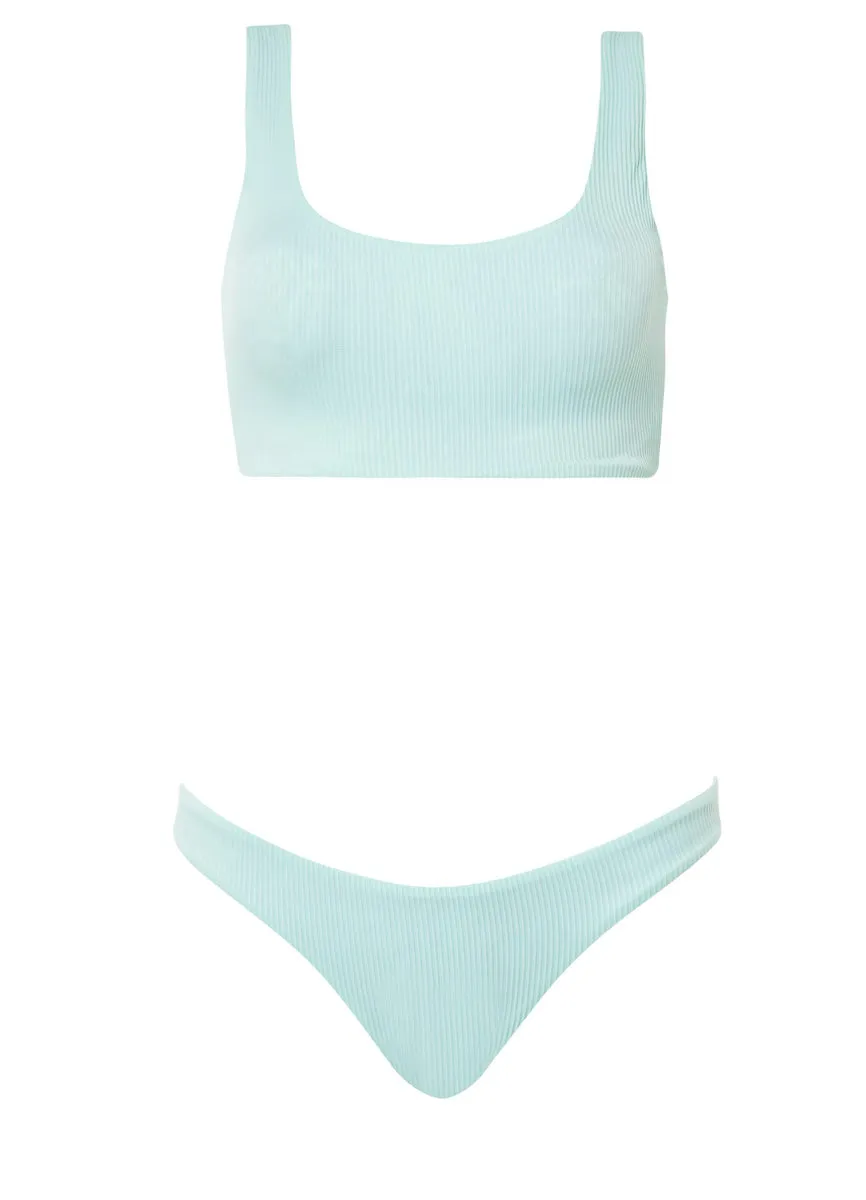 Maaji Fair Aqua Izzy Sporty Bralette Bikini Top Maaji