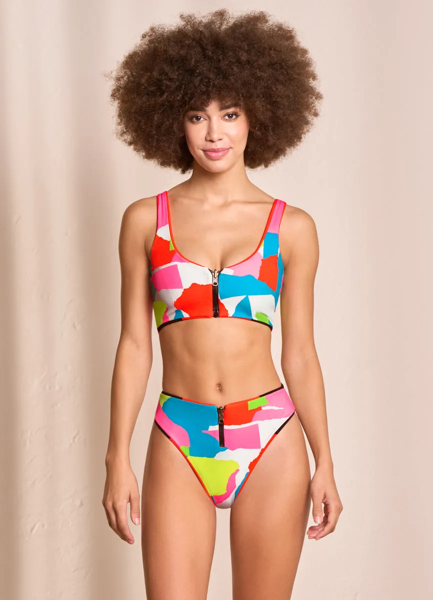 Maaji Fire Ninna Sporty Bralette Bikini Top Maaji