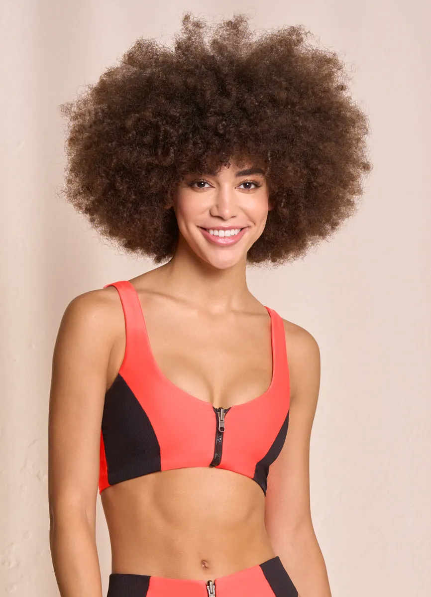 Maaji Fire Ninna Sporty Bralette Bikini Top Maaji