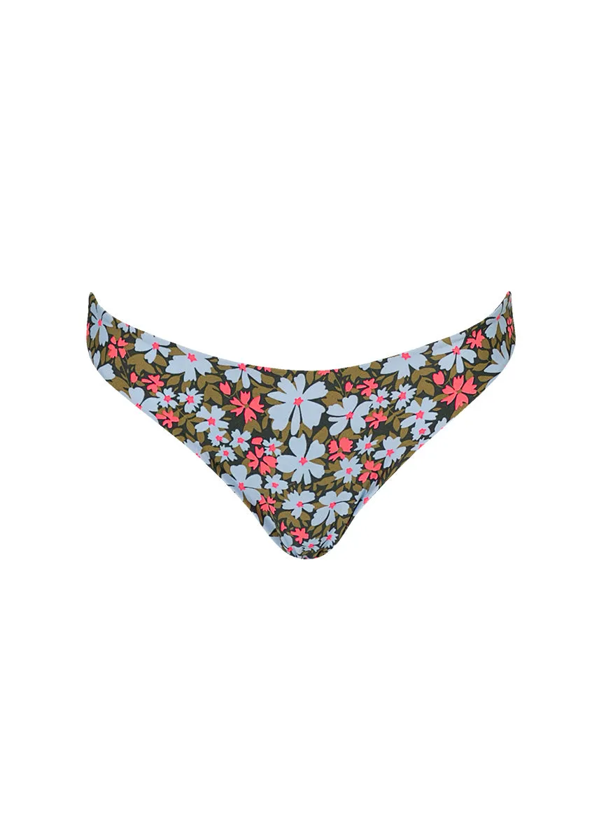 Maaji Flame Palms Sublimity Regular Rise Classic Bikini Bottom Maaji