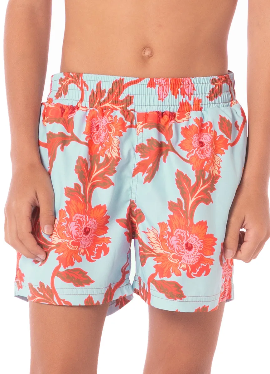 Maaji Floral Sky Little Sailor Boys Trunks Maaji