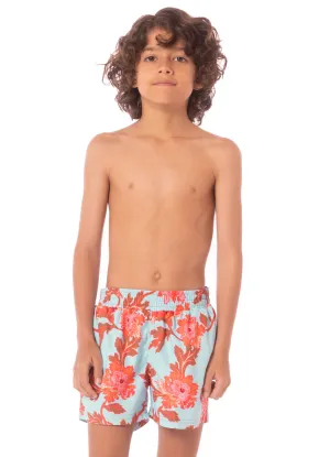 Maaji Floral Sky Little Sailor Boys Trunks Maaji