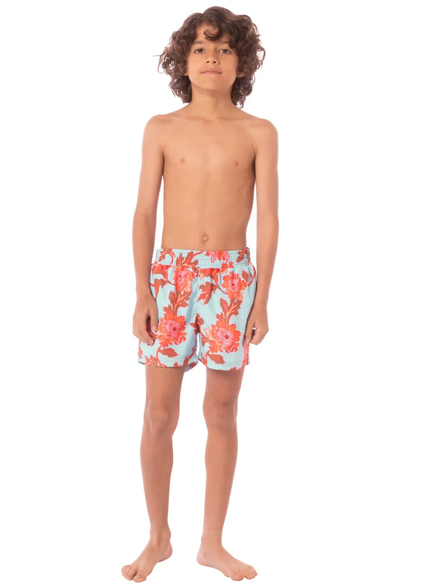 Maaji Floral Sky Little Sailor Boys Trunks Maaji