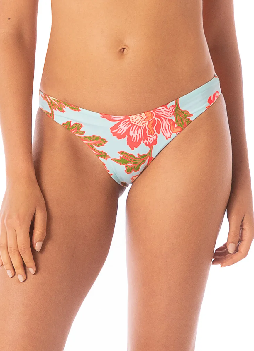 Maaji Floral Sky Sublimity Regular Rise Classic Bikini Bottom Maaji