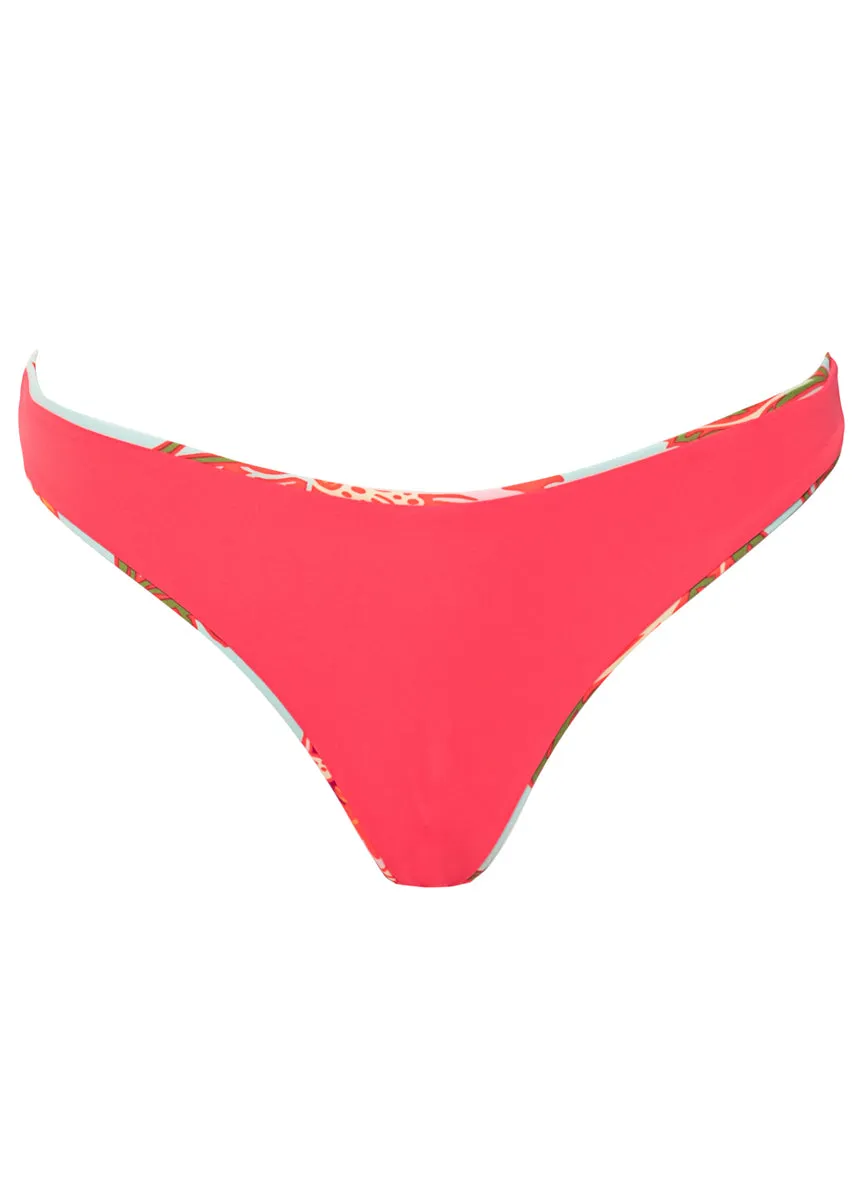 Maaji Floral Sky Sublimity Regular Rise Classic Bikini Bottom Maaji